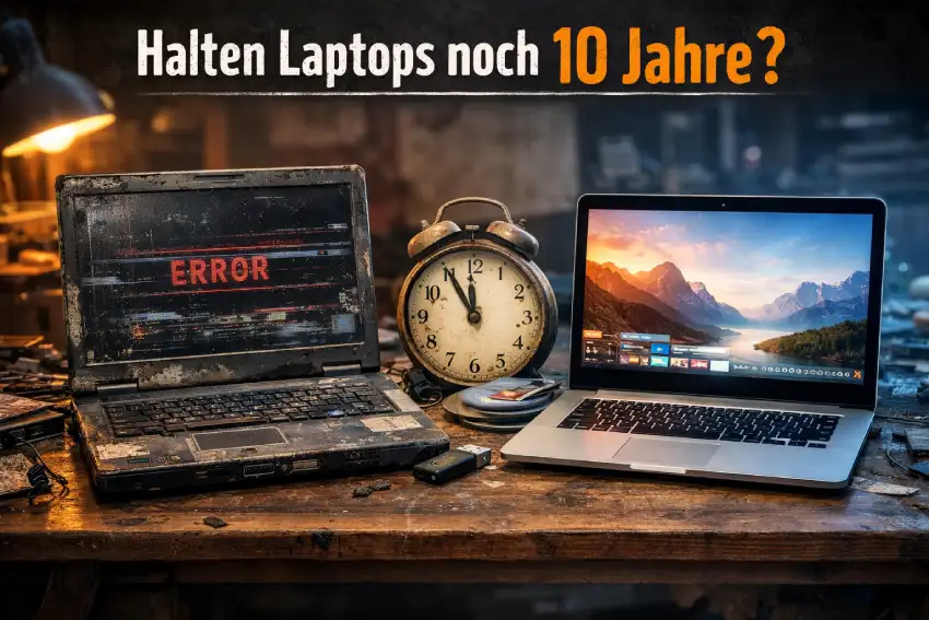 Halten Laptops heute noch 10 Jahre?