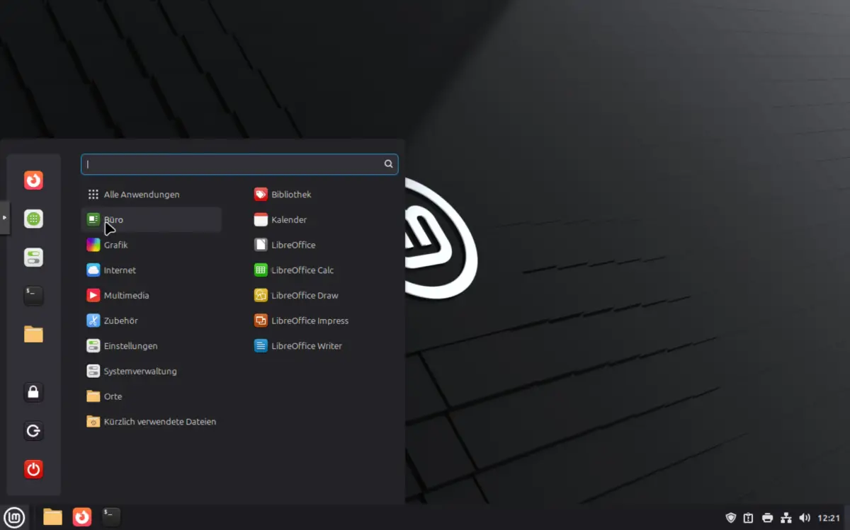 Linux Mint Desktop
