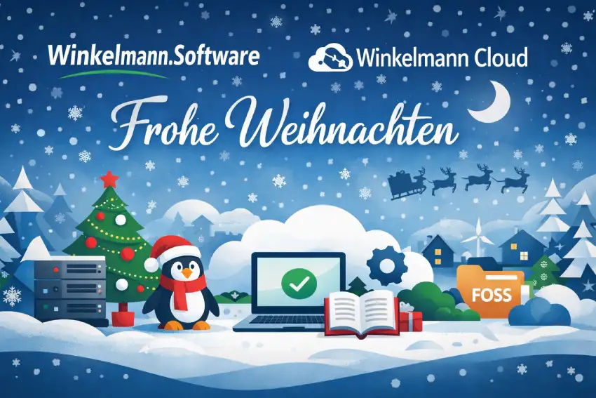 Frohe Weihnachten – digitale Freiheit mit FOSS