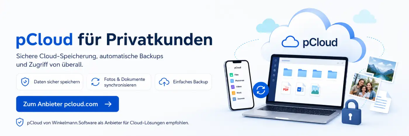 pCLoud Partner Privatkunden